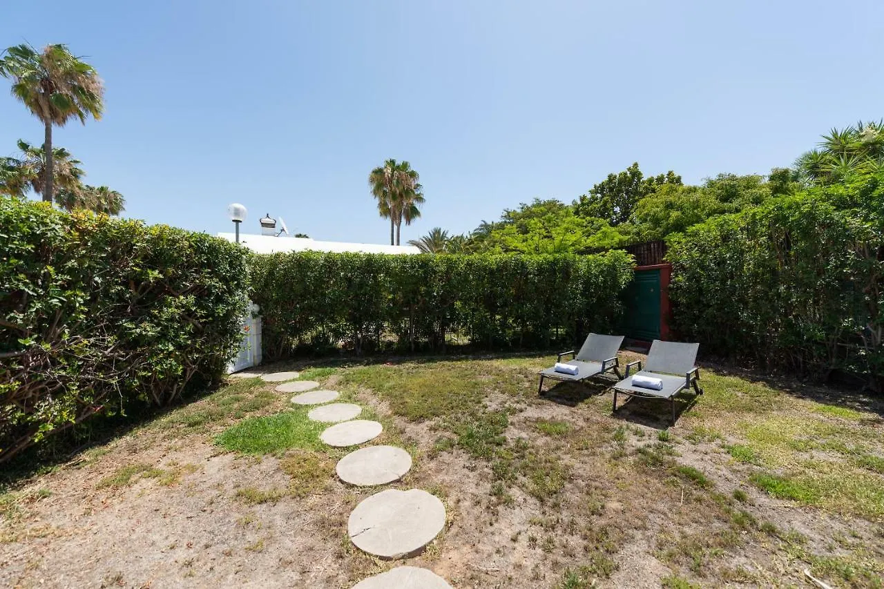 Bungalow Con Terraza Y Jardin Privado En Maspalomas Maspalomas  Apartment